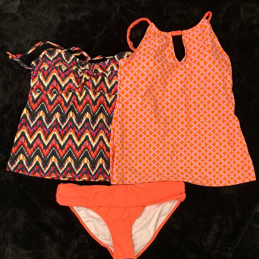 3 piece swimsuit tankini swim set